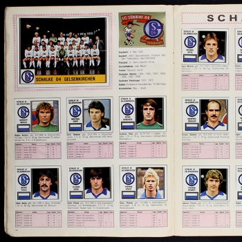 Fußball 81 Panini Sticker Album komplett