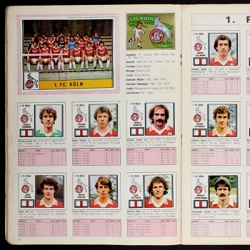 Fußball 81 Panini Sticker Album komplett