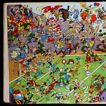 Fußball 81 Panini Sticker Album komplett
