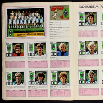 Fußball 81 Panini Sticker Album komplett