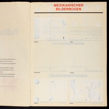 Preview: Fußball 70 Bergmann Album teilgefüllt - lesen