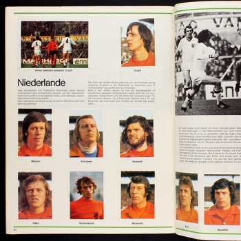 Fußball WM 74 Bergmann Album komplett
