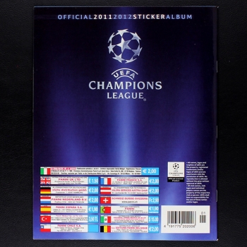 Preview: Champions League 2011 Panini Sticker Leeralbum
