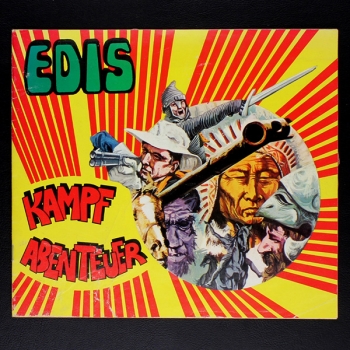Kampf Abenteuer Edis Sticker Album