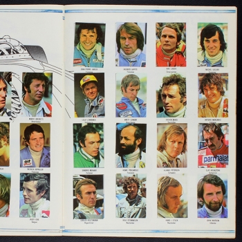 Auto 1977 Americana Sticker Album komplett