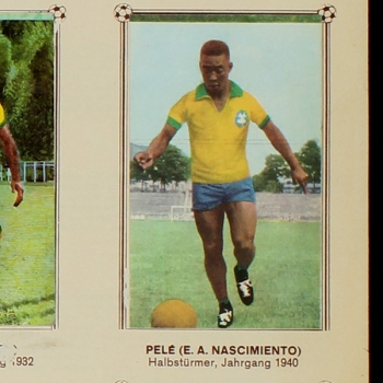 Die neue Bundesliga 1965 Sicker-Verlag Album komplett - Pele