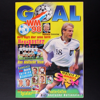 WM 98 Goal Ferrero Sticker Album