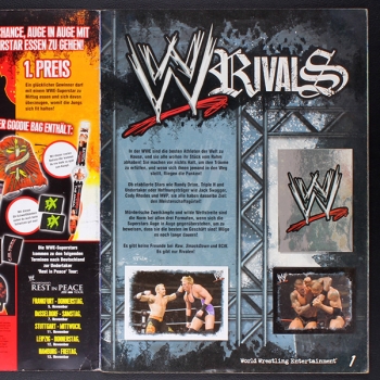 Preview: WW Rivals Topps Sticker Album komplett