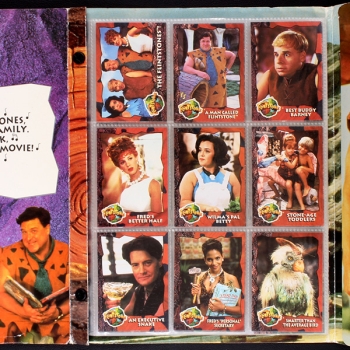 Preview: The Flintstones Topps Trading Cards Album komplett