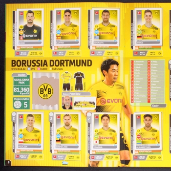 Preview: Fußball 2017 Topps Sticker Album komplett