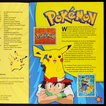 Preview: Pokemon Series 2 Merlin Sticker Album komplett - Top