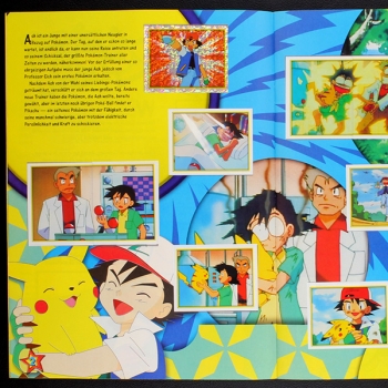 Preview: Pokemon Series 2 Merlin Sticker Album komplett - Top