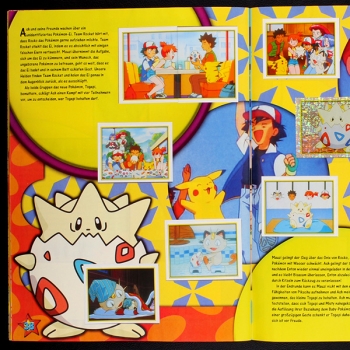 Pokemon Series 2 Merlin Sticker Album komplett - Top