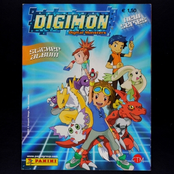 Digimon New Panini Sticker Album