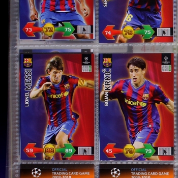 Champions League 2009 Panini Trading Cards Album