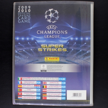 Champions League 2009 Panini Trading Cards Album