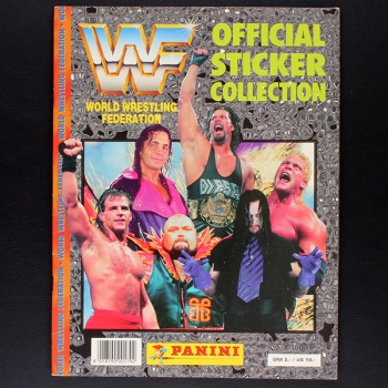 WWF Wrestling Merlin Sticker Album