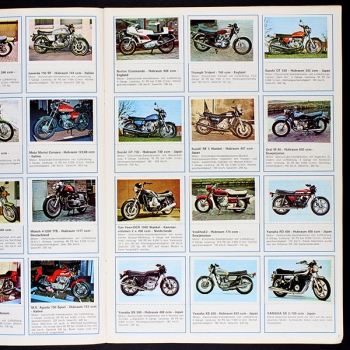 Motor Motos Nimbus Sticker Album komplett