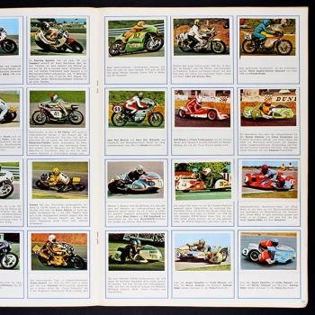 Motor Motos Nimbus Sticker Album komplett