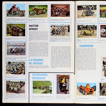 Motor Motos Nimbus Sticker Album komplett