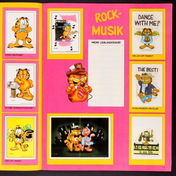 Preview: Garfield Panini sticker album almost complete -20