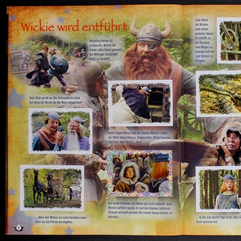 Preview: Wickie Panini Sticker Album komplett