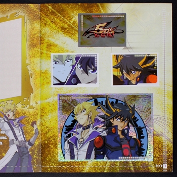 Preview: Yu-Gi-Oh! 5DS Panini Sticker Album komplett