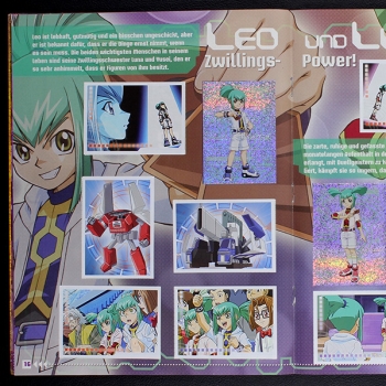 Preview: Yu-Gi-Oh! 5DS Panini Sticker Album komplett