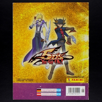 Yu-Gi-Oh! 5DS Panini Sticker Album komplett