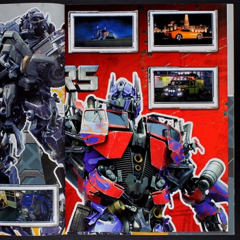 Transformers Merlin Sticker Album komplett