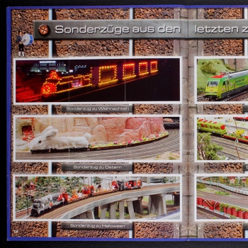 Preview: Miniatur Wunderland Panini Sticker Album fast komplett -1