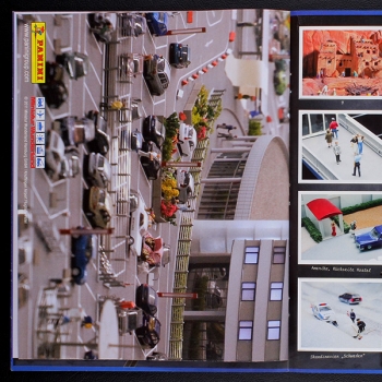 Miniatur Wunderland Panini Sticker Album fast komplett -1