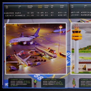 Miniatur Wunderland Panini Sticker Album fast komplett -1