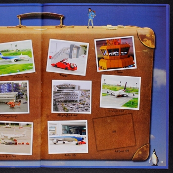 Miniatur Wunderland Panini Sticker Album fast komplett -1