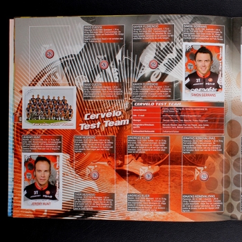 Preview: Sprint 09 Panini Sticker Album teilgefüllt