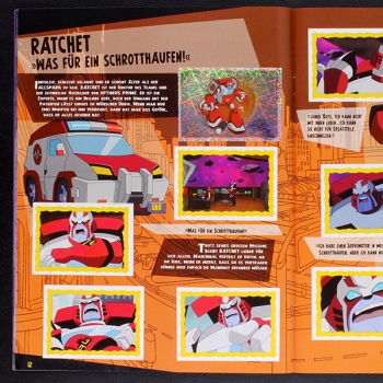 Preview: Transformers Panini Sticker Album komplett