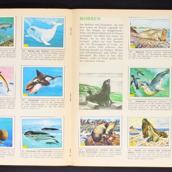 Preview: Säugetiere Panini Sticker Album komplett