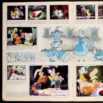 Alice Panini sticker album almost complete -16