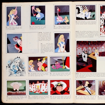 Alice Panini sticker album almost complete -16