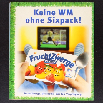 France 98 Panini Sticker Album teilgefüllt