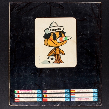 Europa 80 Panini sticker album almost complete -1