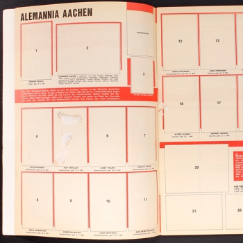 Preview: Bundesliga-Asse 1968 Sicker-Verlag Leeralbum - lesen