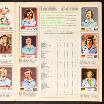 München 74 Panini Sticker Album teilgefüllt - lesen