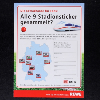 Germany 2011 Panini REWE Poster komplett - Top