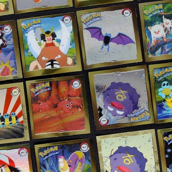 Preview: Pokemon Super Collection Artbox - 18 Gold Sticker