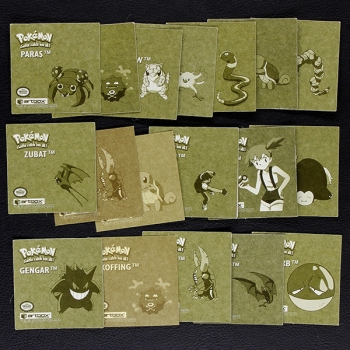 Preview: Pokemon Super Collection Artbox - 18 Gold Sticker