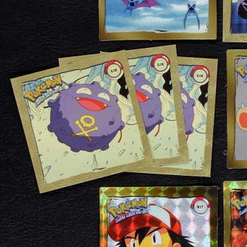Pokemon Super Collection Artbox - 18 Gold Sticker