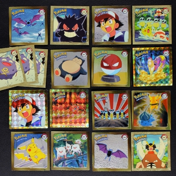 Pokemon Super Collection Artbox - 18 Gold Sticker
