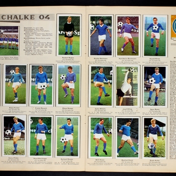 Preview: Bundesliga Asse 1966 Sicker-Verlag Album fast komplett - lesen