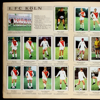 Bundesliga Asse 1966 Sicker-Verlag Album fast komplett - lesen